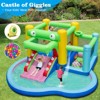 Safstar 5-in-1 Inflatable Bounce House with Slide Splash Pool Ball Pit & Basket Hoop - 3 of 4