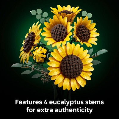 Детские конструкторы LEGO Botanicals Sunflower Bouquet Building Set 11502 — фото 5