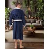 ADR Plush Fleece Men's Robe, Soft Cozy Warm Men's Bathrobe, Bath Robe - 3 of 3