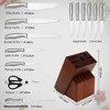 Knife Set, 14 Pieces Kitchen Knife Set with Wood Block, Stainless Steel Knife Sets for Multipurpose Cooking - 2 of 4