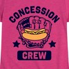 Girls' - Instant Message - Hotdog Concession Crew Fitted Short Sleeve Graphic T-Shirt - 2 of 4