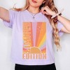 Simply Sage Market Women's Limited Edition Sun Short Sleeve Relaxed Fit Cropped Tee - 2 of 4