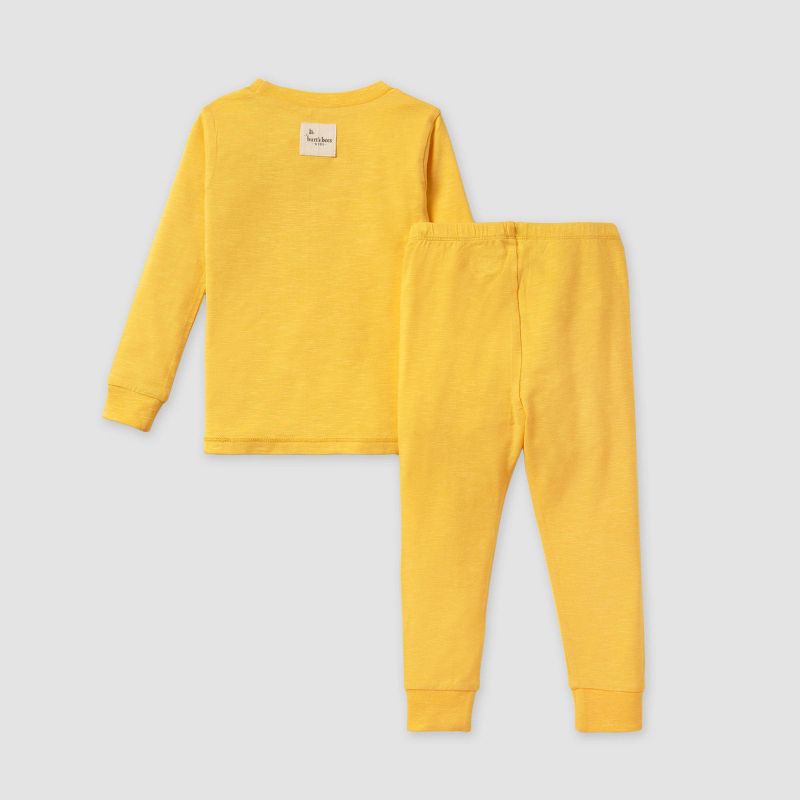 Burt's Bees Baby® Toddler Ultra Soft Snug Fit 2pc Pajama Set, 3 of 8