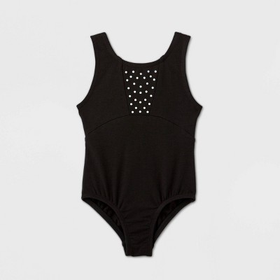 3t black leotard