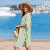 Women's Spring Fling Green Cover-Up Mini Dress - Cupshe - 3 of 4