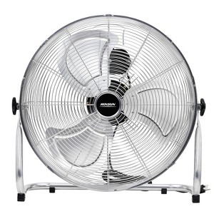 ROVSUN 20'' Heavy Duty Floor Fans, High Velocity Industrial Metal Fan for Commercial & Residential with 180° Adjustable Tilt for Garage Gym Warehouse - 1 of 4