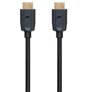 Monoprice 8K Ultra High Speed HDMI Cable - 10 Feet - Black | 48Gbps For PlayStation 5, PlayStation 5 Digital Edition, Xbox Series X, and Xbox Series S