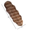 Sheepskin Throw Rug Faux Fur 2x5 - 2 of 4