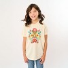 The Juniper Shop Folk Art Florals Distressed Youth Short Sleeve Tee - M - Cream - 4 of 4