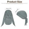 Unique Bargains Football Cycling Helmet Liner Bandana Breathable Cooling Sweat Wicking Cap - 2 of 3