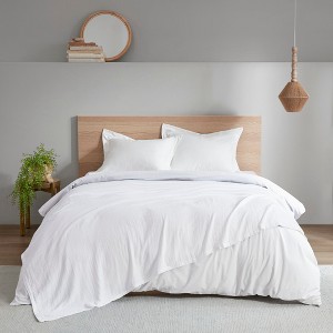 100% Cotton Ultra Soft Solid Bed Blanket,  3-Layer Lightweight Fabric Breathable Blanket for Hot Season - 1 of 4