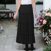 Anna-Kaci Women's Maxi Bohemian Layered Skirt for Casual Looks - 4 of 4