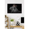 Trends International Reinders: Animals - Lion Crown Framed Wall Poster Prints Black Framed Version 22.375" x 34" - 2 of 4