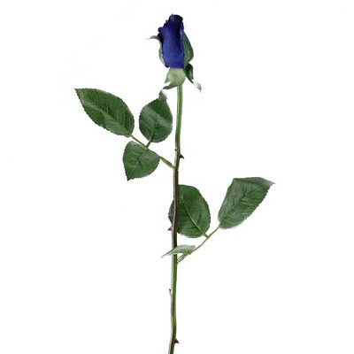 Allstate Floral 23" Royal Blue Long Stem Rose Bud Pick