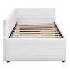TiramisuBest Twin Size Upholstered Daybed with 2 Drawers - 4 of 4