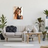 Stupell Industries Brown Horse Painting Black Framed Giclee Art - 2 of 4