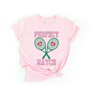 Simply Sage Market Women's Perfect Match Tennis Short Sleeve Graphic Tee - 1 of 4