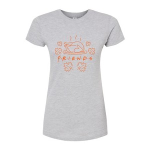 Women's - Friends - Turkey Fitted Graphic T-Shirt - 1 of 4