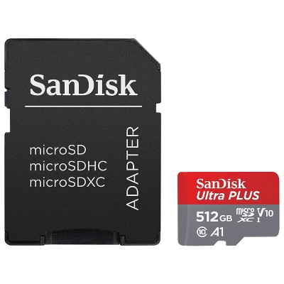 SanDisk Ultra PLUS 512GB microSD