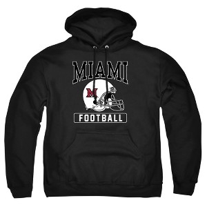 Men's Miami University Football Helmet Miami Redhawks Pull-Over Hoodie - 1 of 4