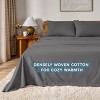 100% Cotton Flannel Sheet Set by Bare Home - 4 of 4