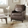 Colton Club Chair - MCR4570C - Antique Brown - Safavieh - 2 of 4