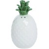 Transpac Spring Pineapple Dolomite Salt and Pepper Shakers Collectables Off-White 3.75 in. Set of 2 - 3 of 4