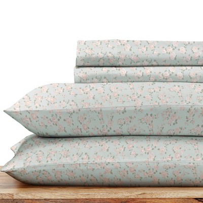 Soft 100% Cotton Sheets Set - Cooling Durable Sateen, Deep Pocket - by California Design Den