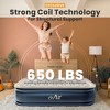 Dr. Air 18” Air Mattress with Electric Pump, Waterproof Velvety Top and Carry Bag - 4 of 4