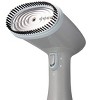 Hamilton Beach Handheld Garment Steamer: 1200W Clothes Steamer, 20 Min Steam, 400ml Tank, Fabric Brush, 8ft Cord, Gray - 2 of 4