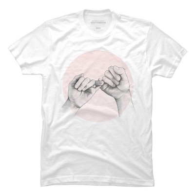 Men's Design By Humans pinky swear // hand study By lauragraves T-Shirt