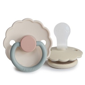 FRIGG Daisy Silicone Pacifier 2-Pack - 1 of 4