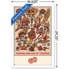 Trends International Killer Acid - Mushrooms Are My Friends Framed Wall Poster Prints - 3 of 4