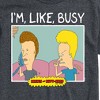 Men's - Beavis & Butthead - I'm Like Busy Short Sleeve Graphic T-Shirt - 2 of 4