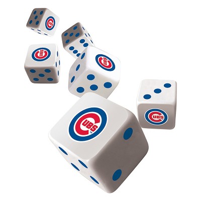 Chicago Cubs Blue and Red Playing Cards & Dice Set