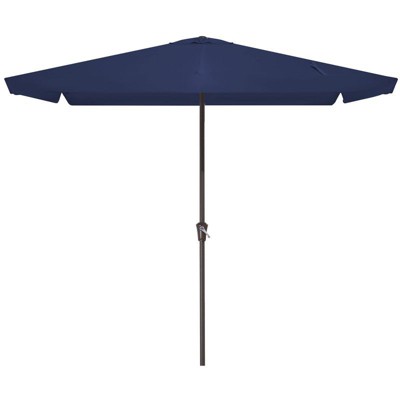 Hyleory 8' x 10' Rectangular Patio Umbrellas for Outdoor, Large Outdoor Patio Umbrellas with 6 Sturdy Ribs for Market, Garden, Pool