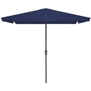 Hyleory 6.5 x 10/ 8x 10 ft Rectangular Patio Market Umbrellas for Outdoor, Large Outdoor Patio Umbrellas with Sturdy Ribs for Market, Garden, Pool - 1 of 4