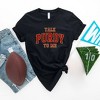 Simply Sage Market Women's Talk Purdy To Me Varsity Short Sleeve Graphic Tee - 3 of 3