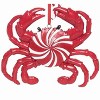 Gallerie II Peppermint Crab Ornament - 3 of 3