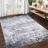 coucheta Multi-size Washable Modern Abstract Area Rug for Living Room, Foldable Non Slip Ultra-Soft Contemporary Carpet, for Bedroom, Dining, Office - 4 of 4