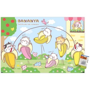 Trends International Bananya - Jump Rope Unframed Wall Poster Prints - 1 of 4