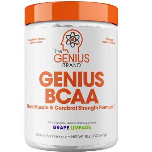 Amuseren Doordeweekse dagen Relatie Genius Bcaa Focus & Energy Powder - The Genius Brand : Target