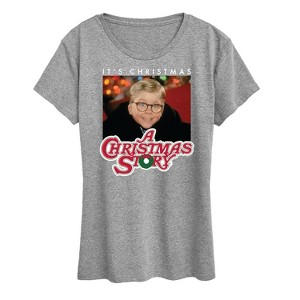 Women's - A Christmas Story - It's Christmas Ralph Short Sleeve Graphic T-Shirt - 1 of 4