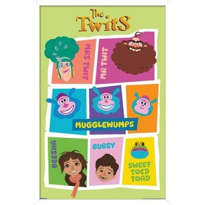 Trends International Netflix The Twits (2025) - Grid Framed Wall Poster Prints - 1 of 4