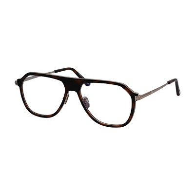 Tom Ford FT 5943 056 Mens Navigator Eyeglasses Brown 56mm