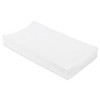 Babyletto Quilted Muslin Changing Pad Cover - GOTS Certified Organic Cotton - Plain White - 2 of 4
