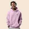 Dalix Rainbow Embroidered Fleece Zip Hoodie Cold Fall Winter Mens - 4 of 4