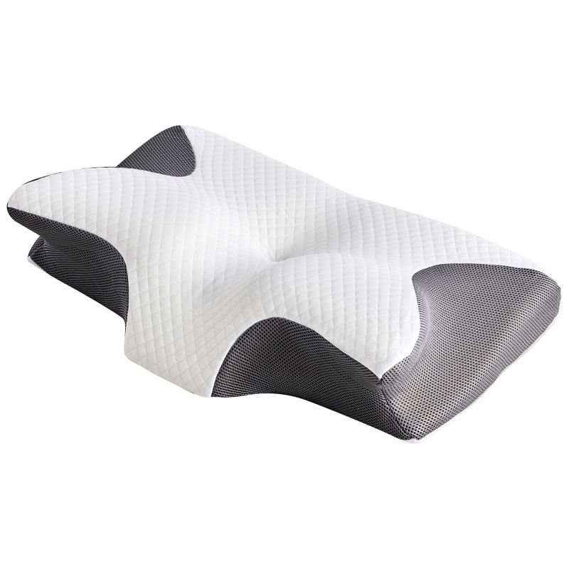 Bestier Neck Pain Relief Pillow with Ergonomic Memory Foam Support