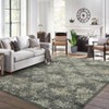 Area Rugs 5x7 Washable Rugs for Living Room Non-Slip Stain Resistant Carpet Distressed Boho Throw Mat Low Pile Ultra Thin Accent Carpet for Bedroom - 3 of 4