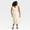Women's Midi Lace Trim Dress - A New Day™ - 2 of 3